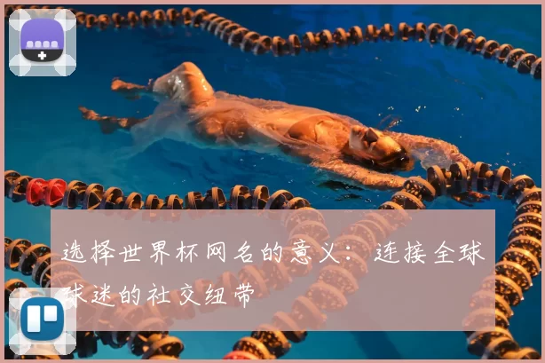 选择世界杯网名的意义:连接全球球迷的社交纽带
