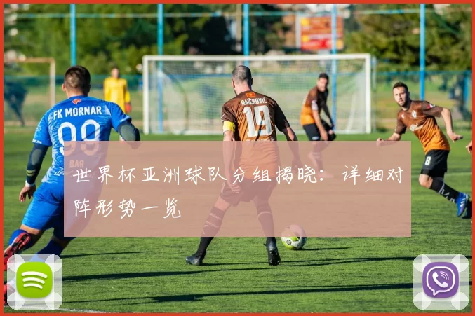 世界杯亚洲球队分组揭晓:详细对阵形势一览